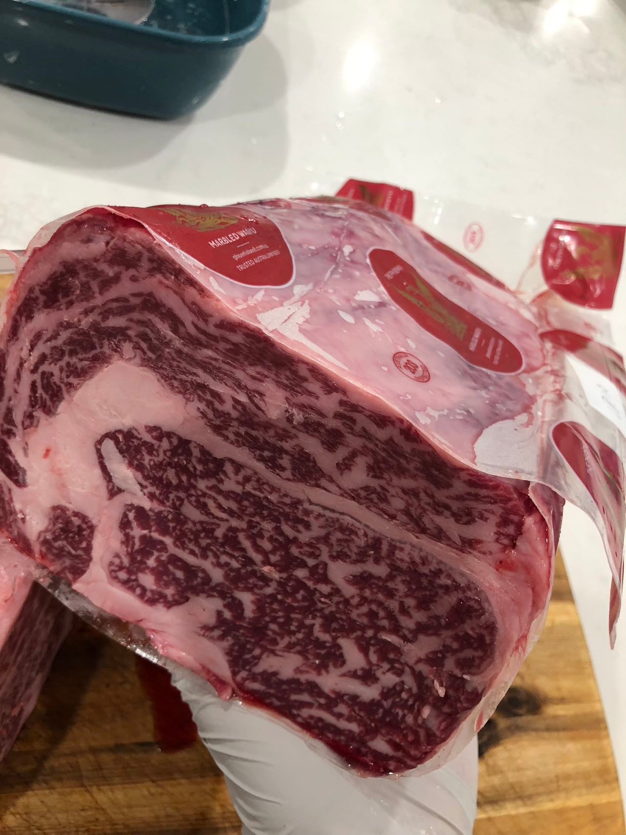 Australian Wagyu Beef Ribeye MS 8/9 - Whole piece 12~15 LB/pack(Fresh)