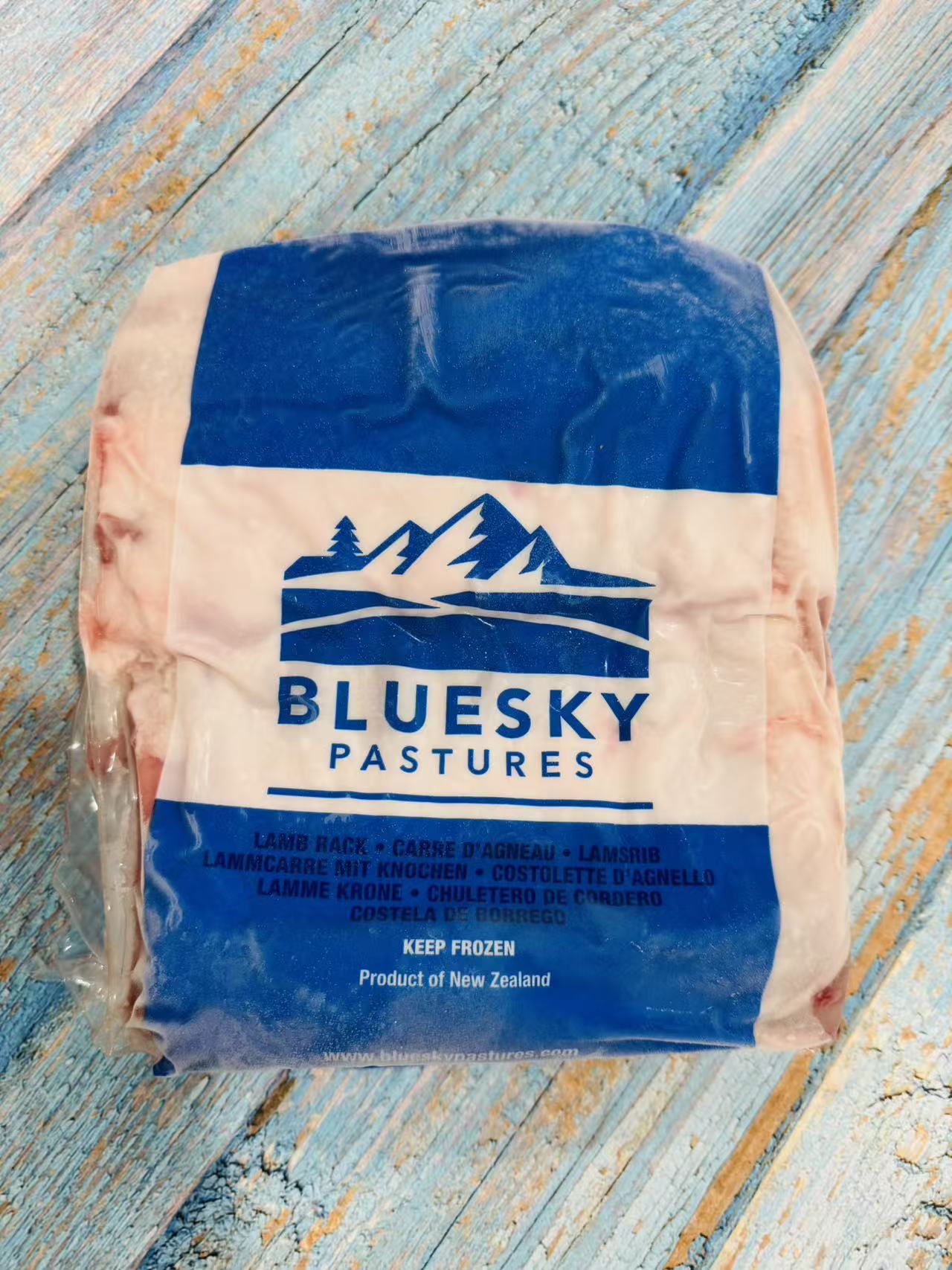 New Zealand Blue Sky Lamb Rack -2.2 LB/pack(Frozen)