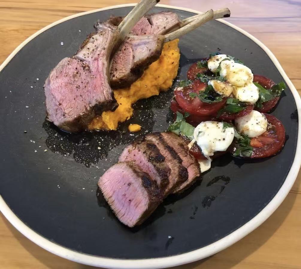 New Zealand Blue Sky Lamb Rack -2.2 LB/pack(Frozen)