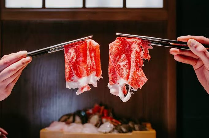 Australian Wagyu Chuck Eyeroll Slices (MS 8-9) | Shabu Shabu & Sukiyaki